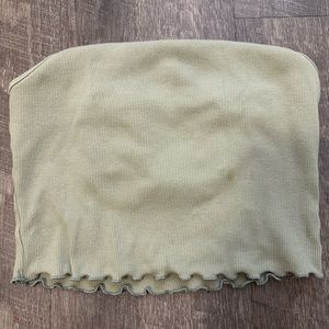 Green medium Tank top cropped